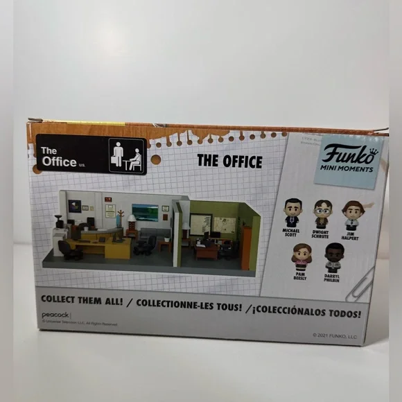 Funko Mini Moments The Office  Jim Halpert Desk Playset New In Box - Picture 2 of 4